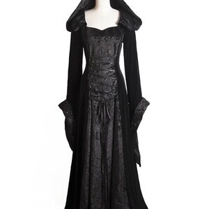 Eva Lady Black Gothic Victorian Dress